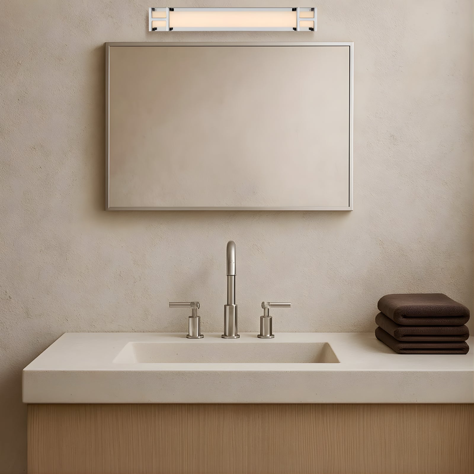Bathroom Telbix Gilson 40 Vanity Wall Light Chrome  GILSONWB40-CH3C - The Blue Space