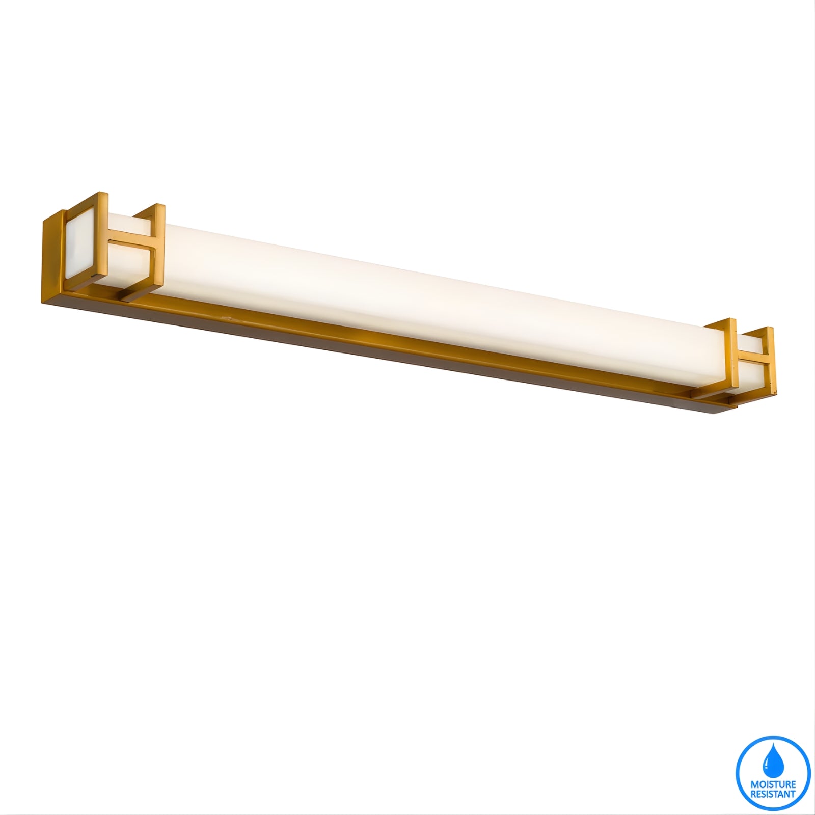 Telbix Gilson 60 Vanity Wall Light Antique Gold  GILSONWB60-AG3C - The Blue Space