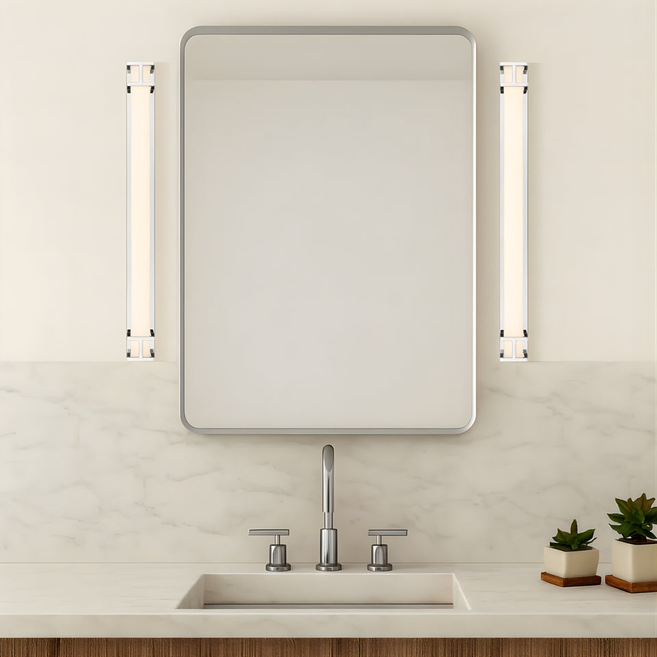Telbix Gilson 60 Vanity Wall Light Chrome