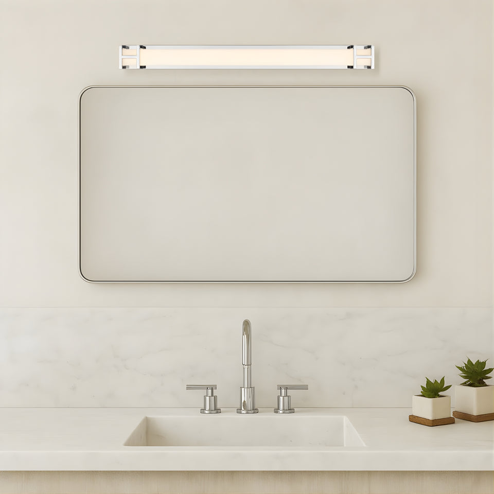 Telbix Gilson 60 Vanity Wall Light Chrome