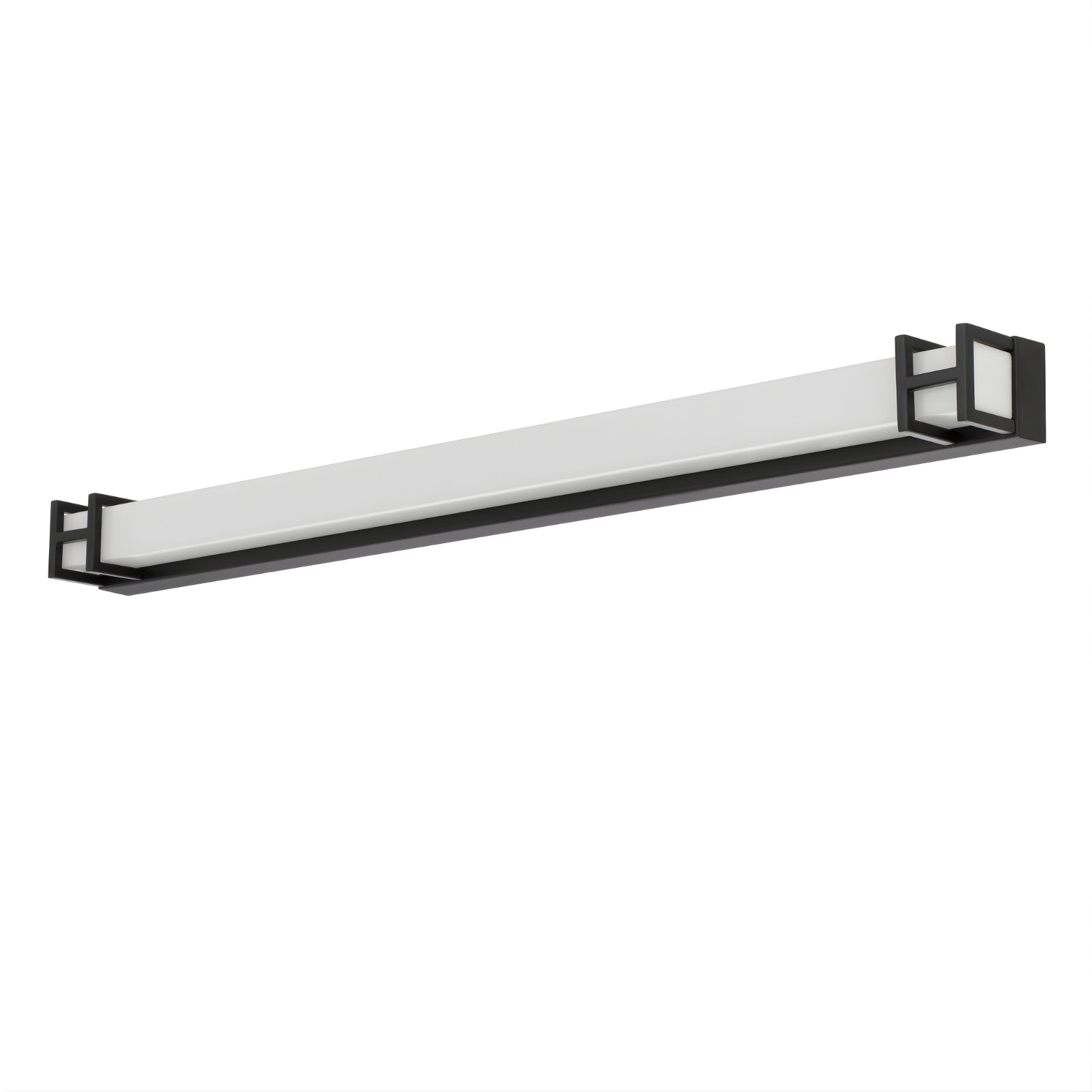 Off Telbix Gilson 80 Vanity Wall Light Black  GILSONWB80-BK3C - The Blue Space