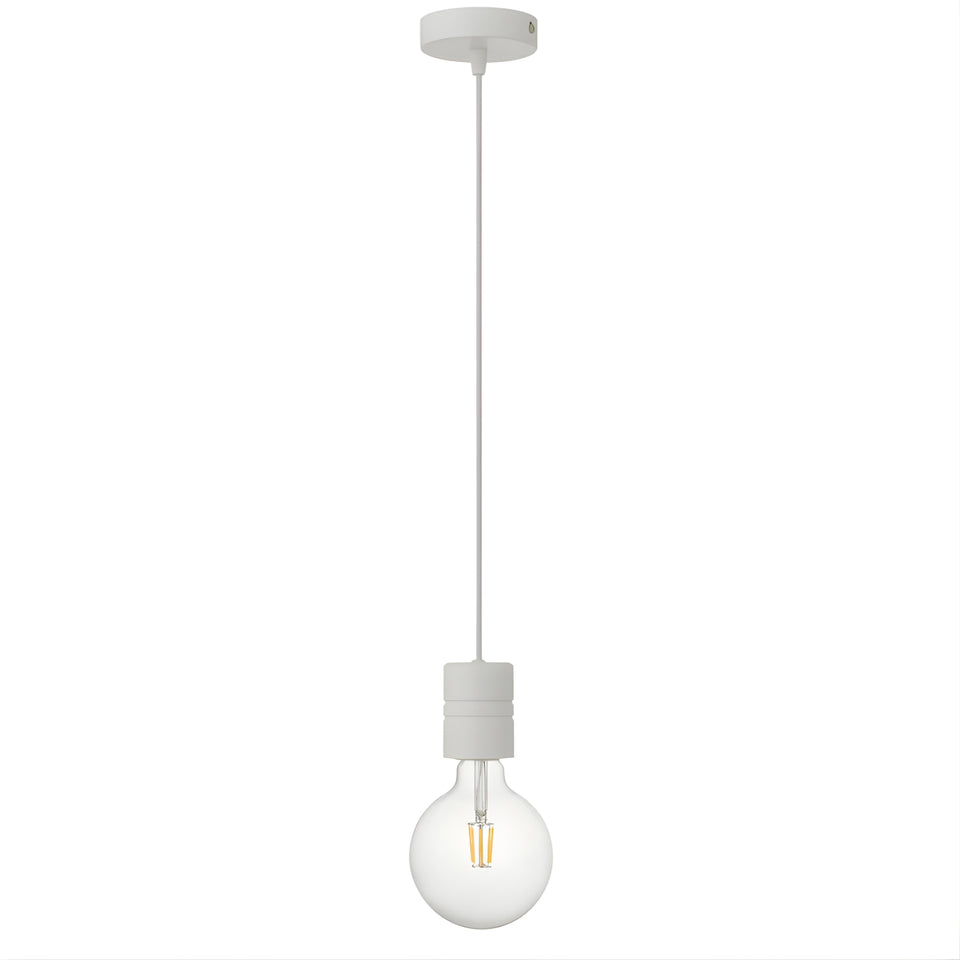 Telbix Lang Cord Set Pendant Light White