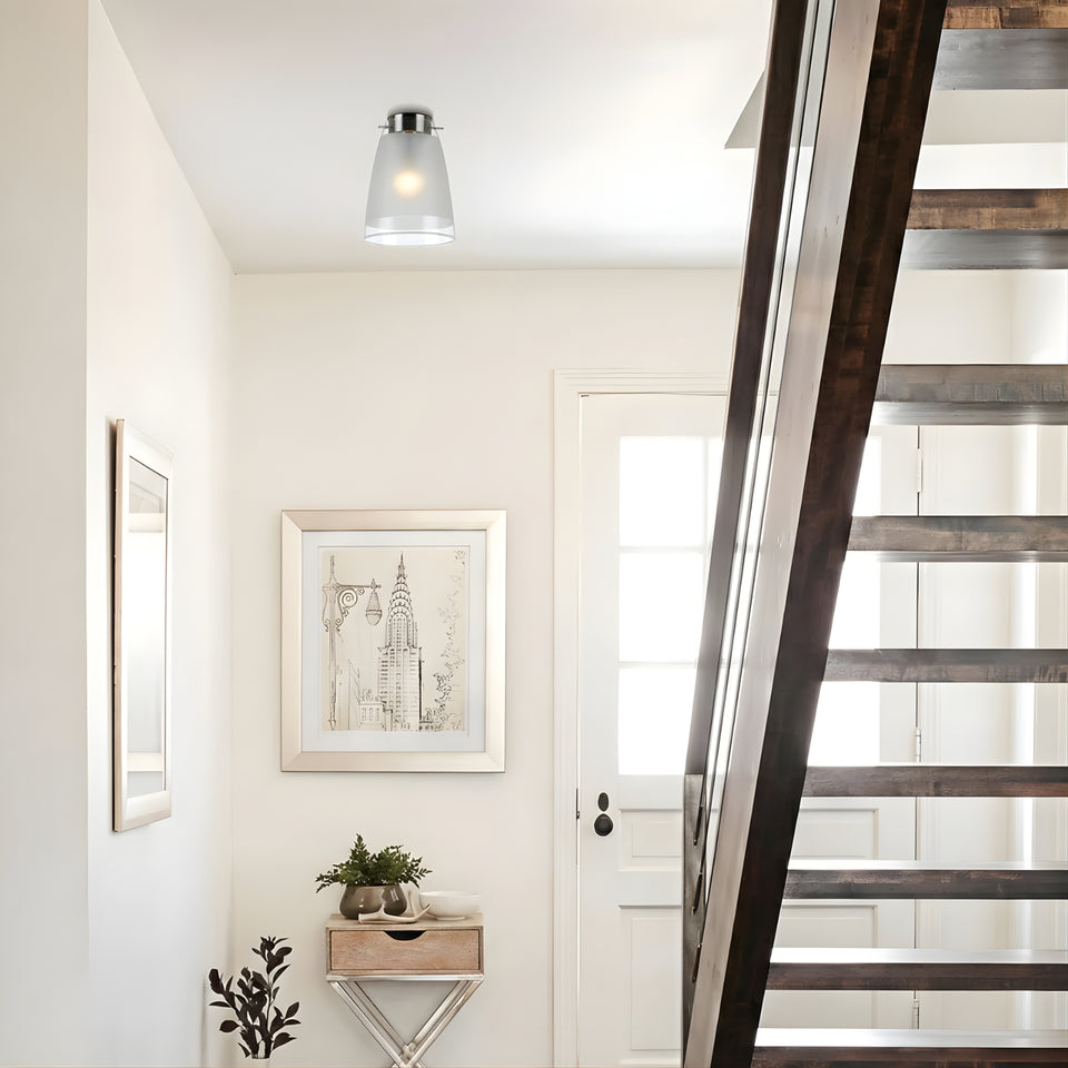 Telbix Lydia Batten Fix Ceiling Light Frost