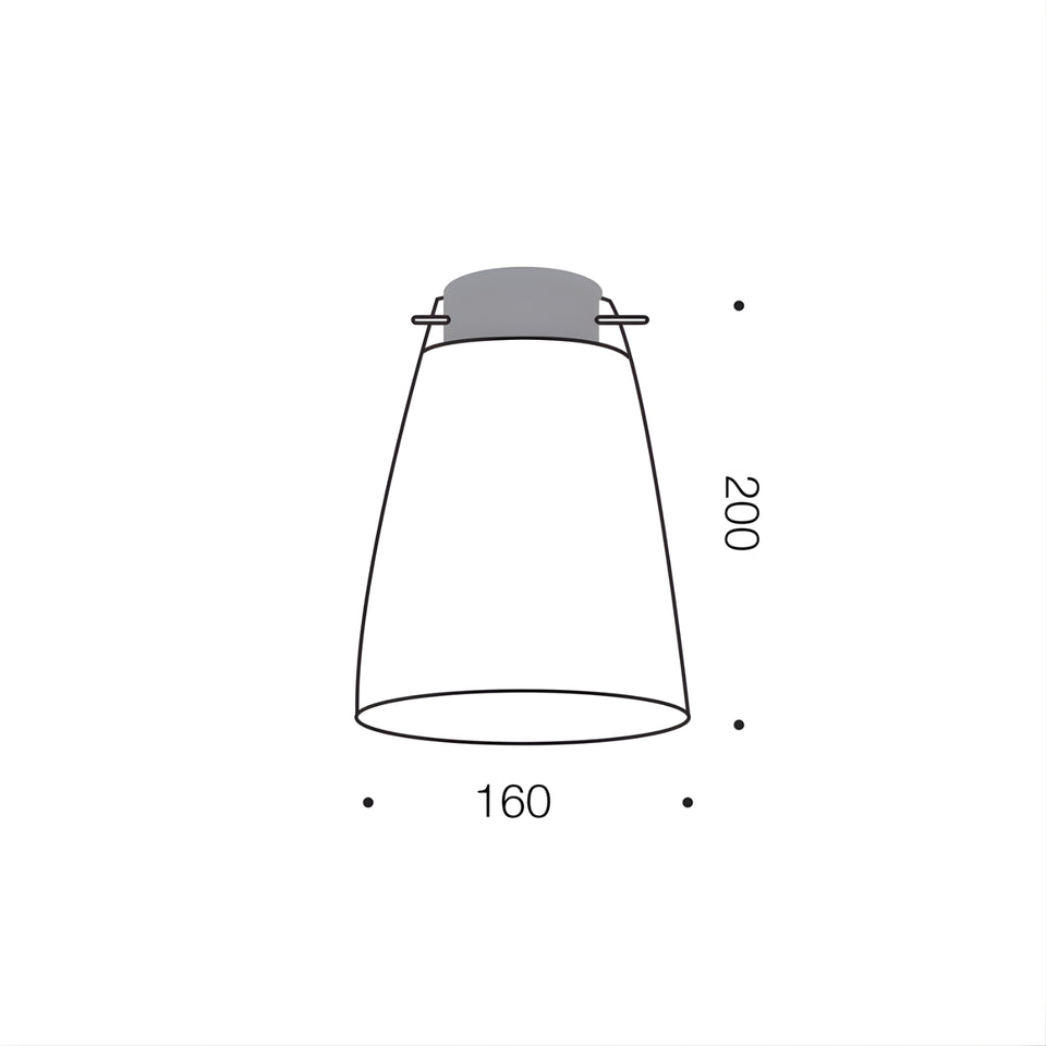 Telbix Lydia Batten Fix Ceiling Light Frost