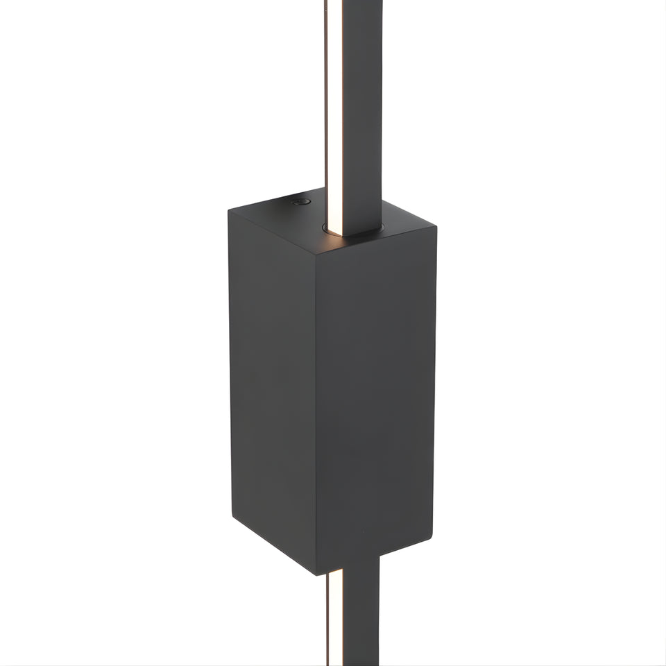 Telbix Madras 60cm Wall Light Black