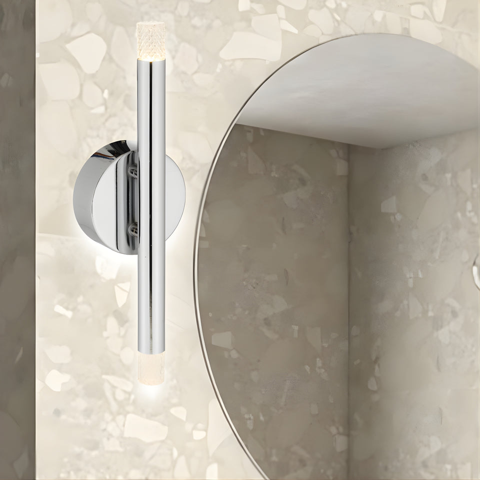 Telbix Milazo 2 Wall Light Chrome