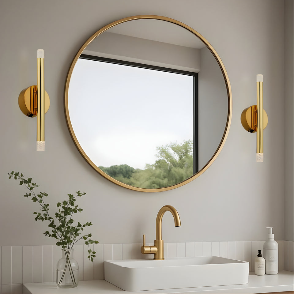 Telbix Milazo 2 Wall Light Gold