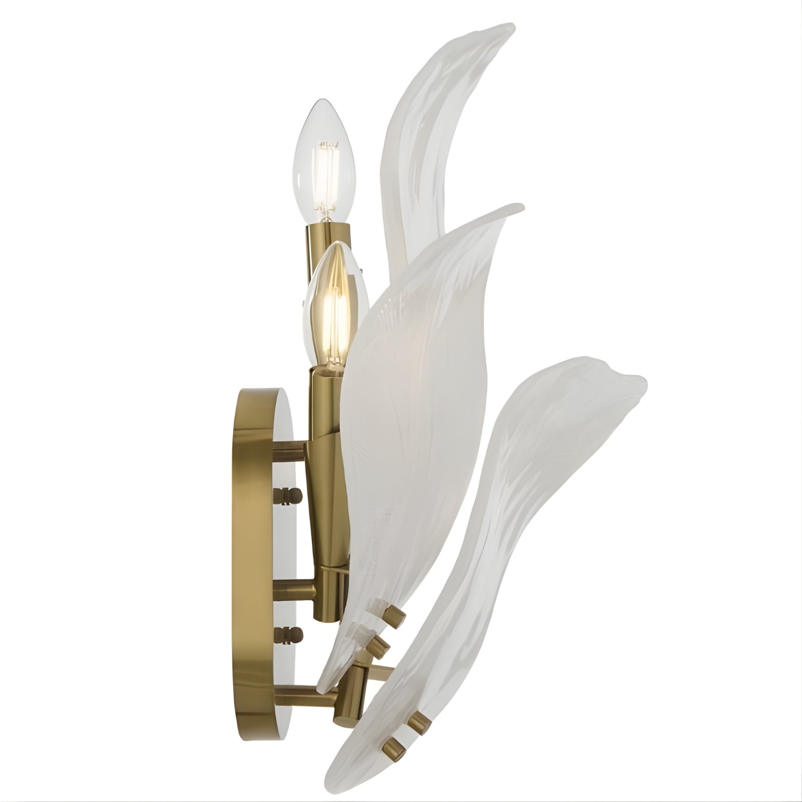 Side Telbix Monte 3 Light Wall Light Brass MONTEWB3-BRS - The Blue Space