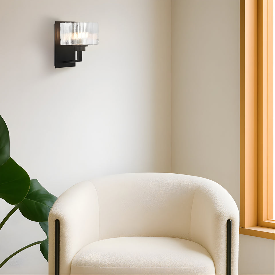 Telbix Moreno II Wall Light Black