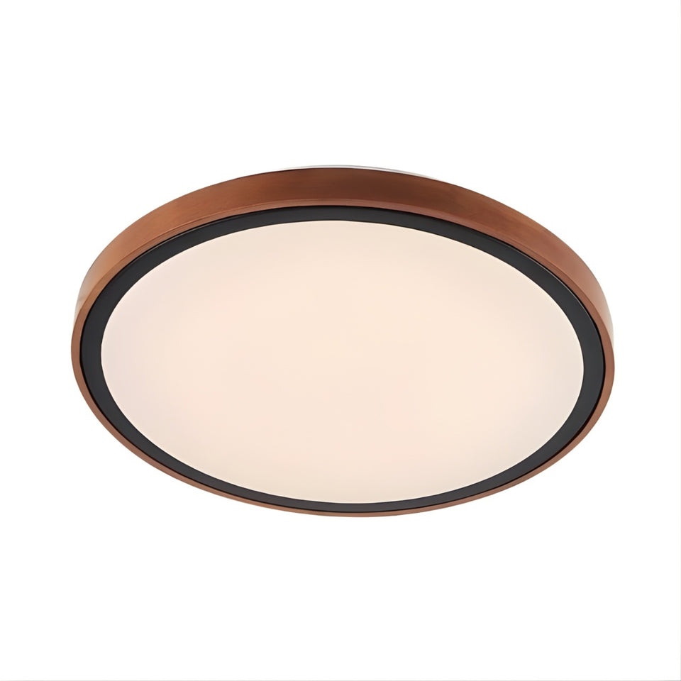 Telbix Orlin 24W Led Oyster Walnut