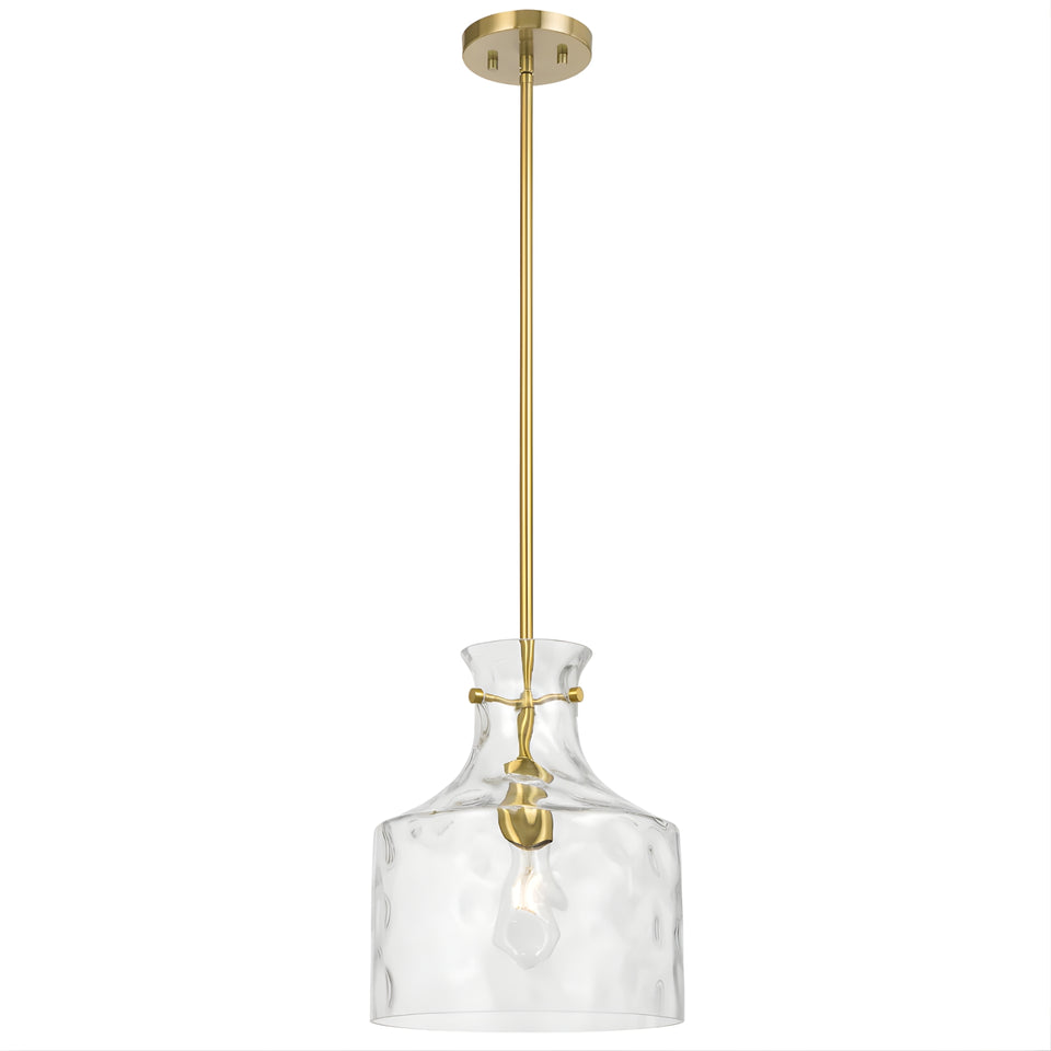 Telbix Perron 1 Pendant light Antique Gold