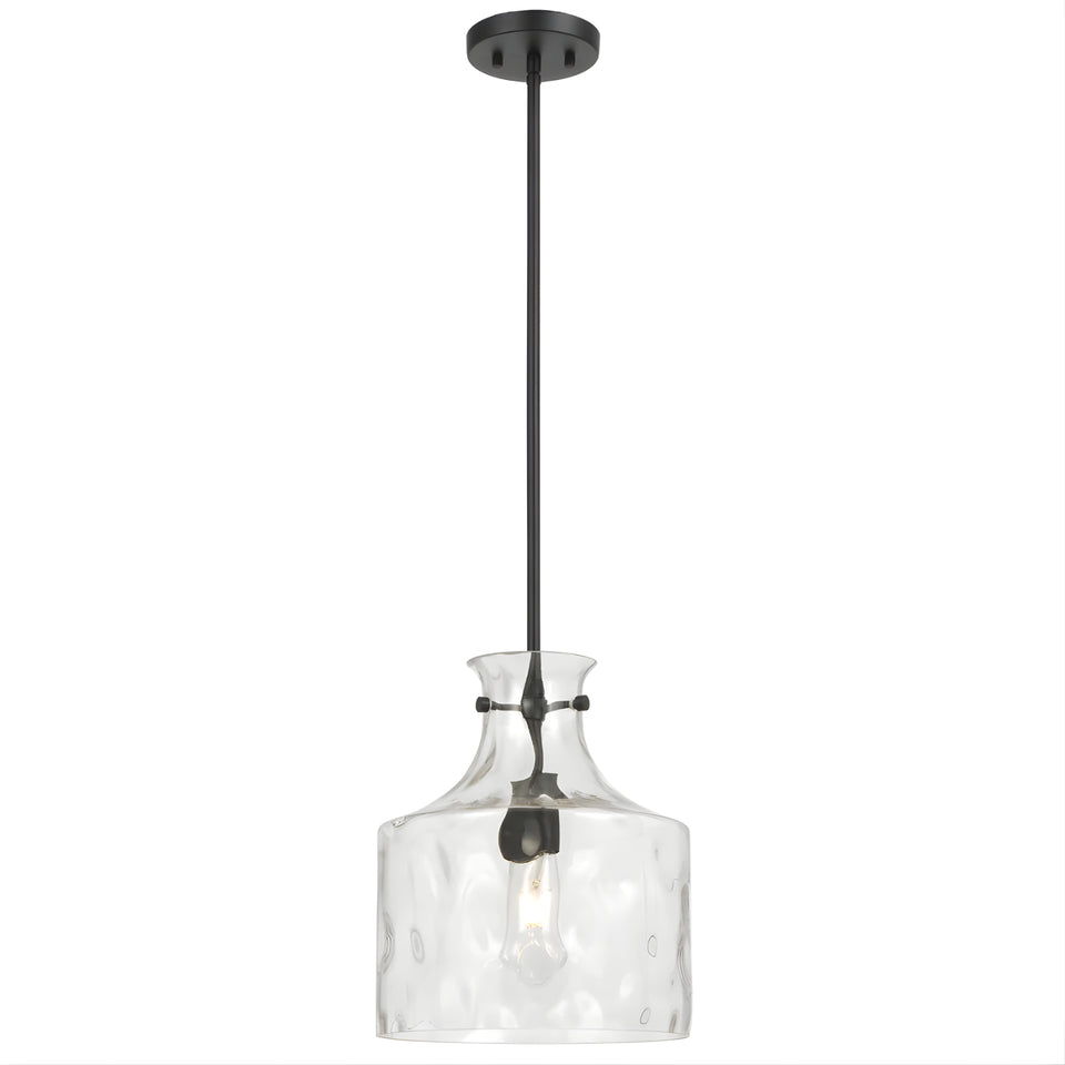 Telbix Perron 1 Pendant light Black