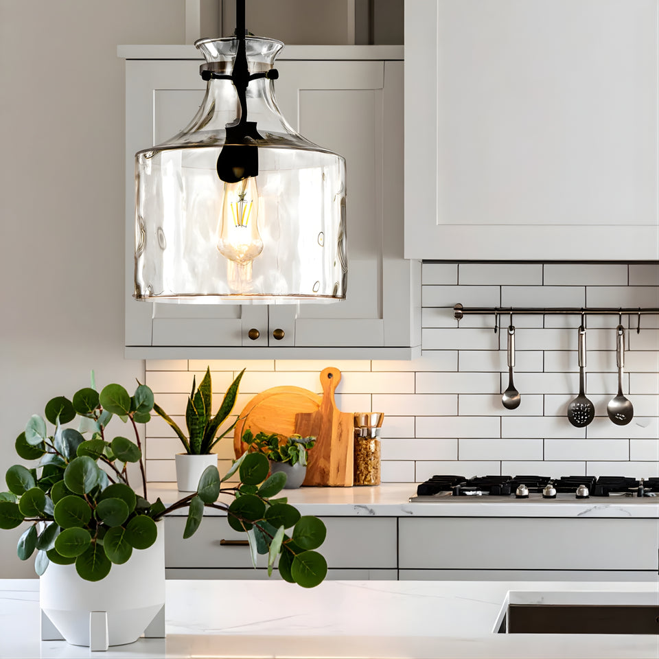 Telbix Perron 1 Pendant light Black