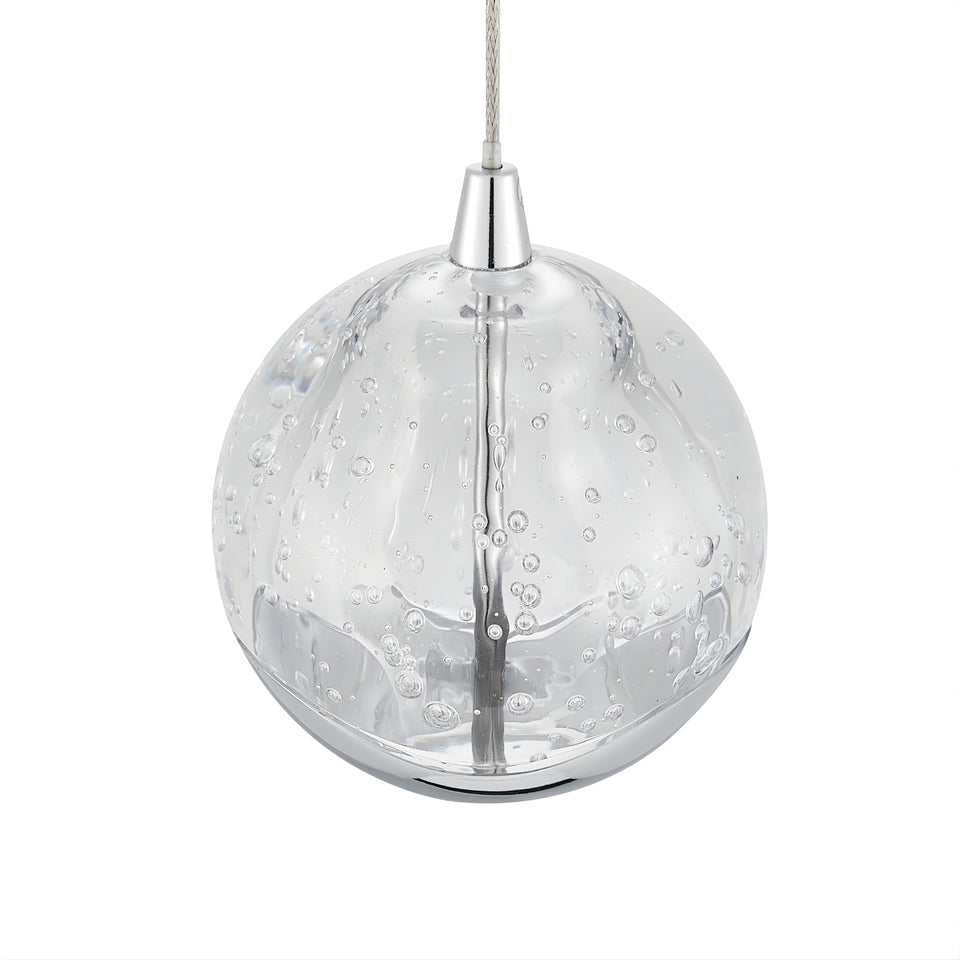 Telbix Segovia 1 Pendant Light Chrome