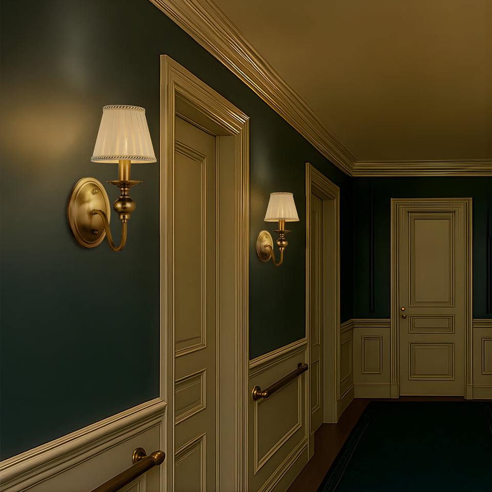 Telbix Siedel 1 Wall Light Copper