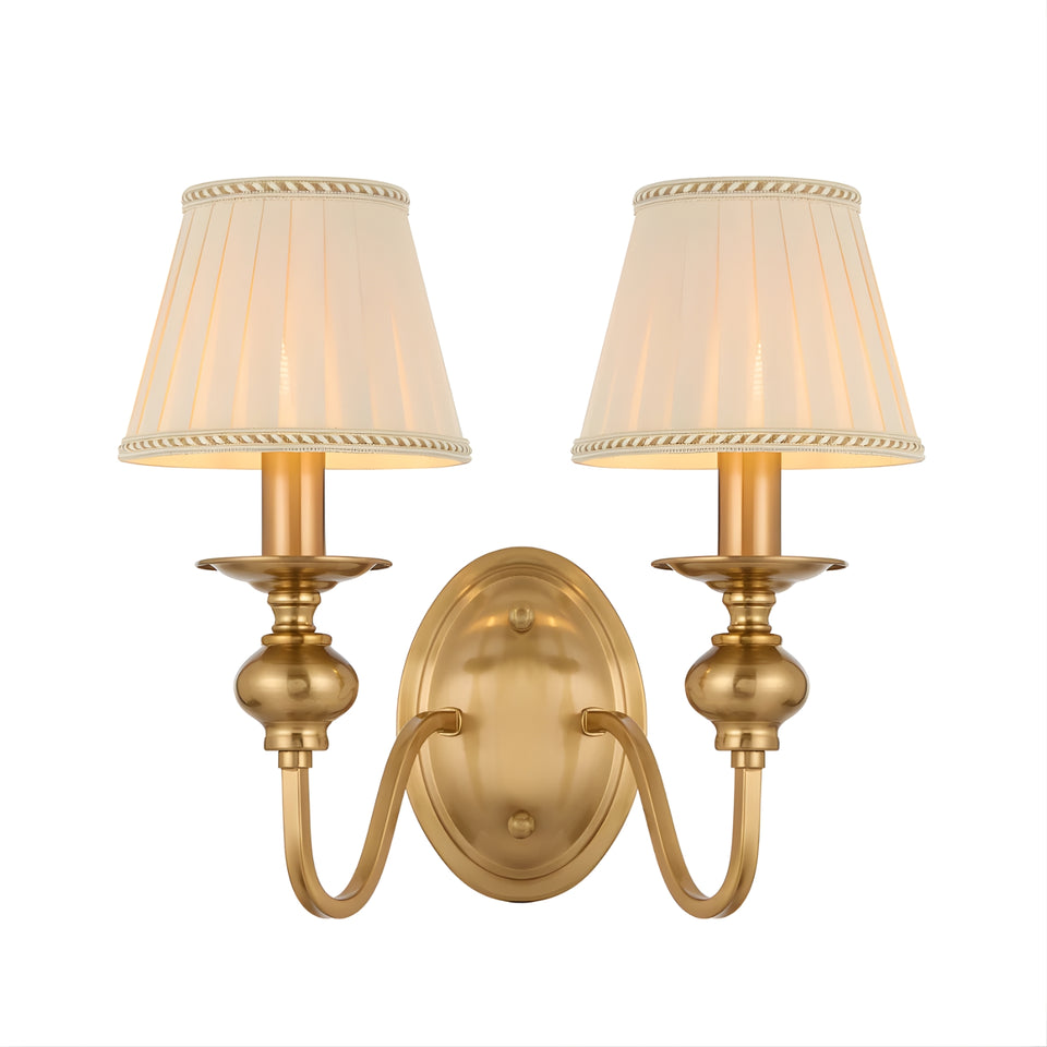 Telbix Siedel 2 Wall Light Copper