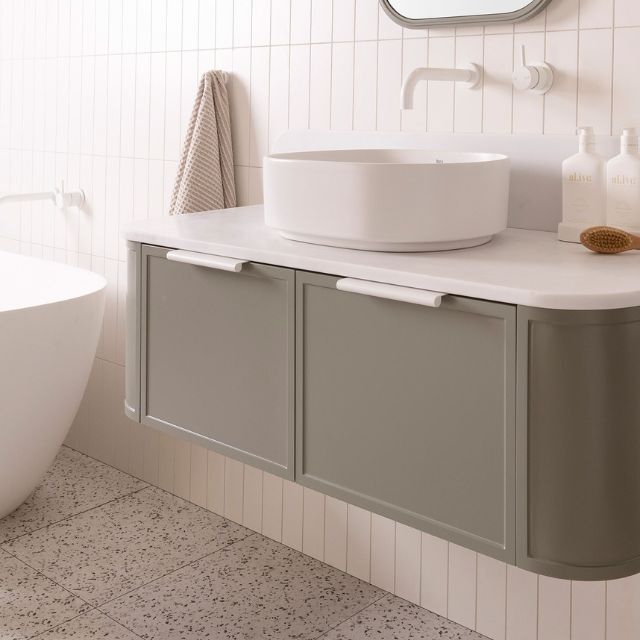 ADP Flo Wall Hung Vanity with Durasein Top
