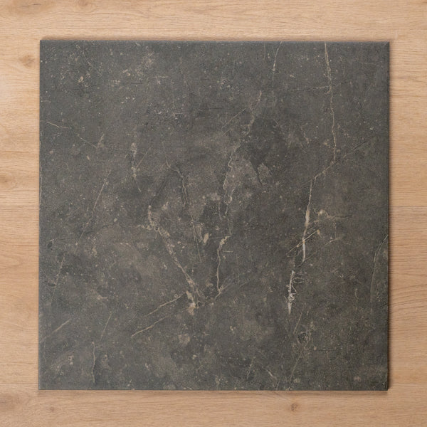 Avalon Charcoal External P5 Porcelain Tile 450x450mm - The Blue Space