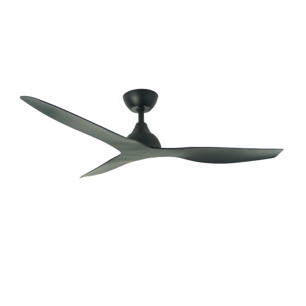 Martec Avoca Smart 52in 132cm DC Ceiling Fan Black - The Blue Space
