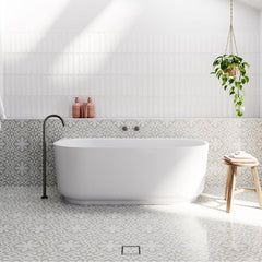 Bao Elegant 1700mm Back to Wall Bath