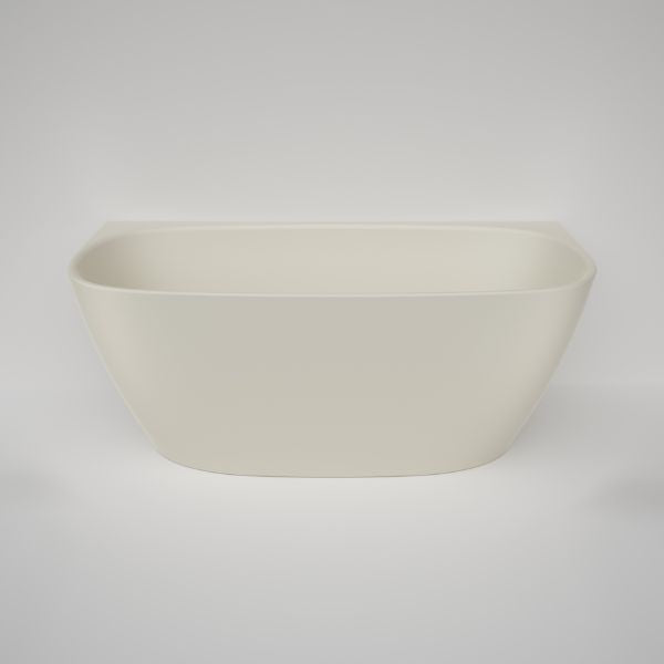 Caroma Contura II 1500mm Back to Wall Freestanding Bath - Matte Clay