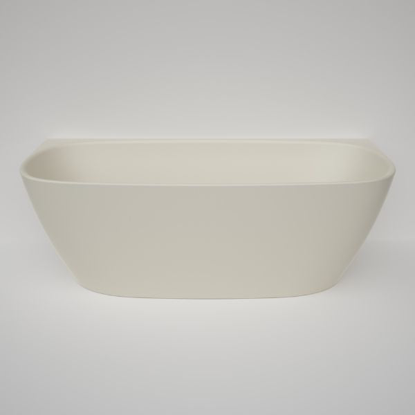 Caroma Contura II 1700mm Back to Wall Freestanding Bath - Matte Clay CII7WFMC