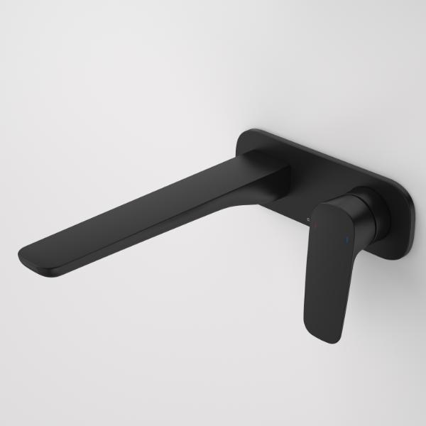 Caroma Contura II 220mm Wall Basin/Bath Mixer - Matte Black