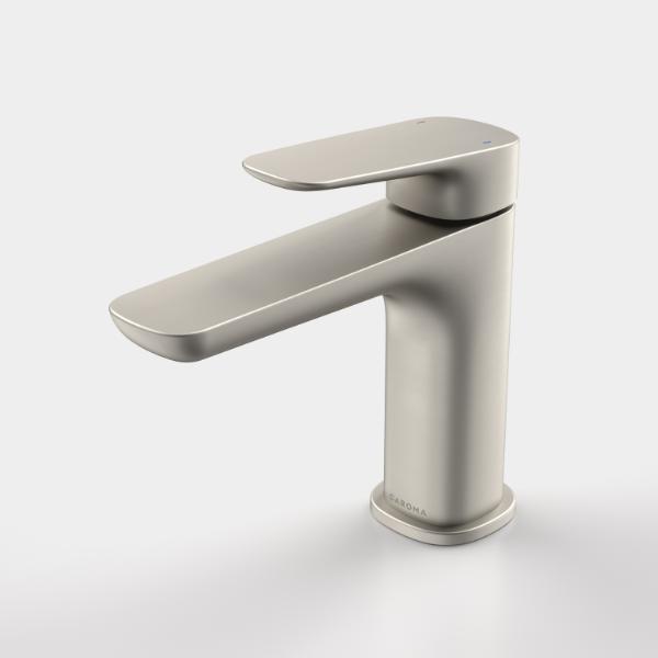 Caroma Contura II Basin Mixer - Brushed Nickel
