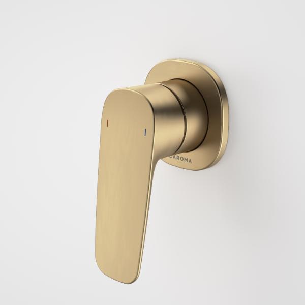 Caroma Contura II Bath/Shower Mixer - Brushed Brass