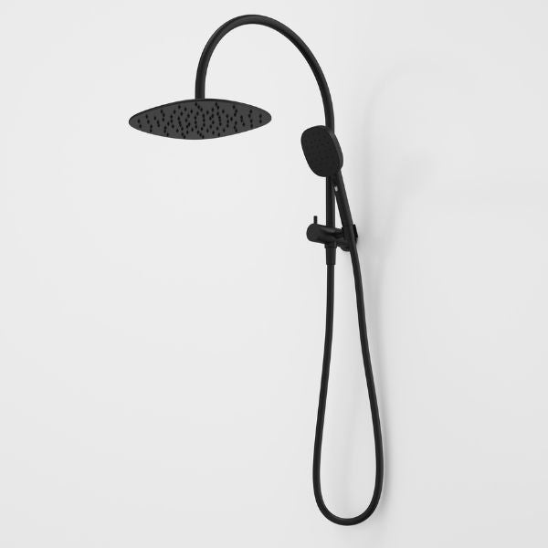 Caroma Contura II Compact Twin Shower - Black