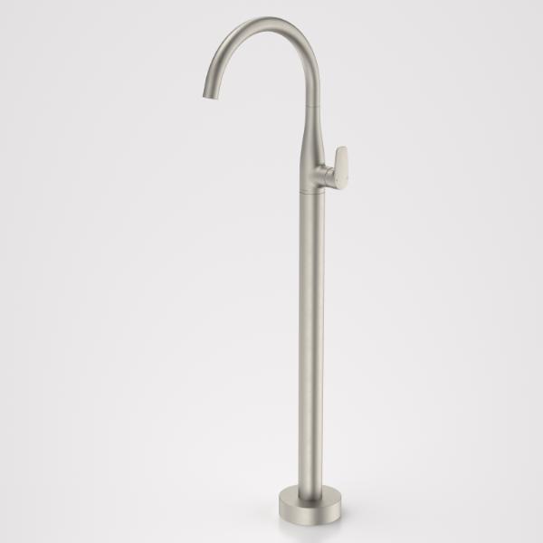 Caroma Contura II Freestanding Bath Filler - Brushed Nickel