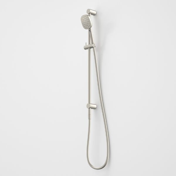 Caroma Contura II Rail Shower - Brushed Nickel