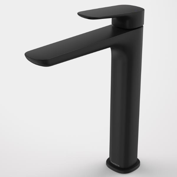 Caroma Contura II Tower Basin Mixer - Matte Black