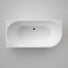 Top Caroma URBANE II 1500 Left Hand Corner Back To Wall Bath UII5LHCW - The Blue Space