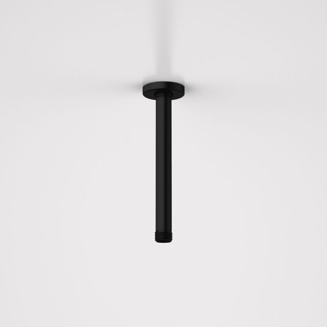 Caroma 200mm Ceiling Shower Arm - Matte Black