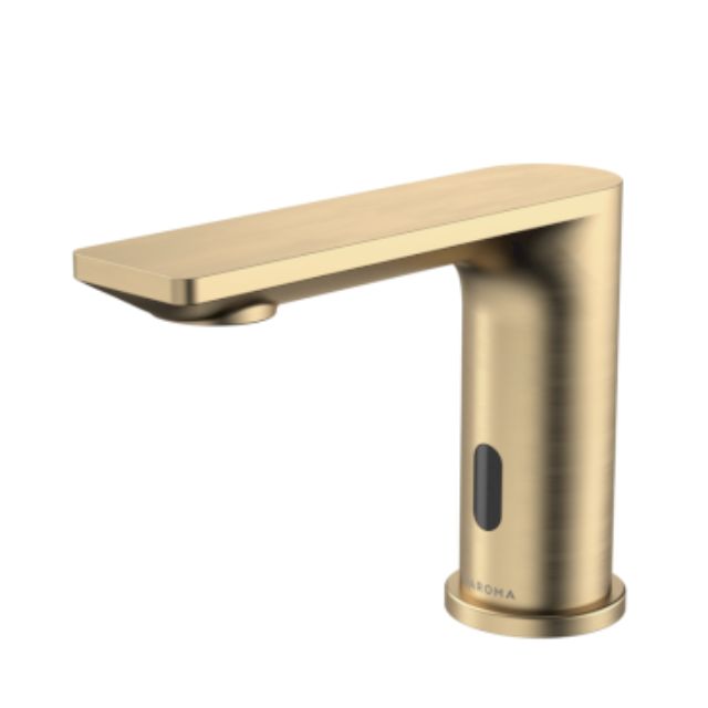 Caroma Urbane II Sensor Hob Mounted Outlet tap  - Brushed Brass