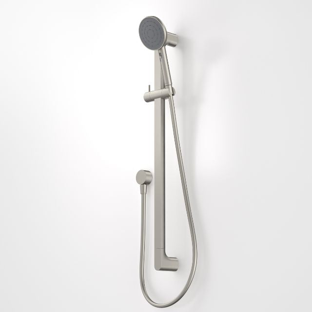 Caroma Urbane II Universal Rail Shower - Brushed Nickel