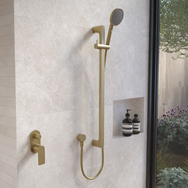 Caroma Urbane II Universal Rail Shower - Chrome
