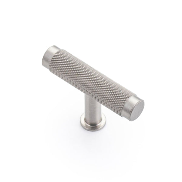 Castella Grove T-Knob Dull Brushed Nickel 50mm