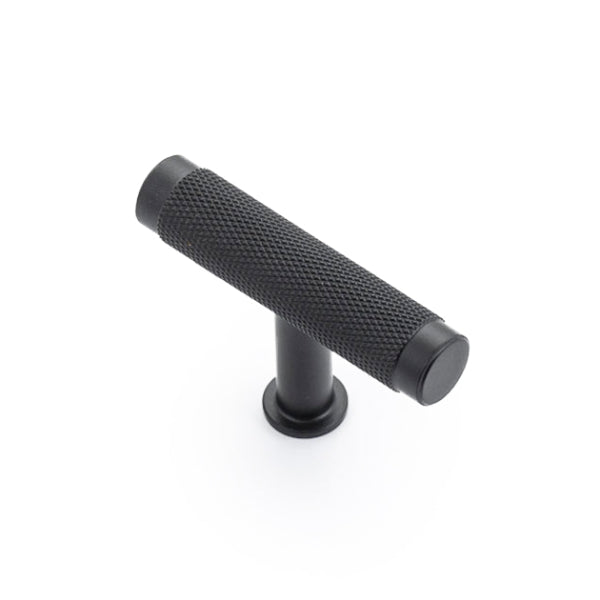 Castella Grove T-Knob Matt Black 50mm