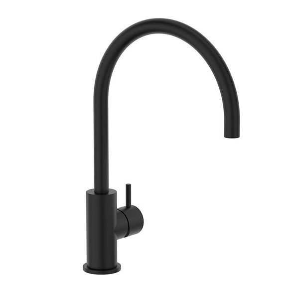 Clark Round Pin Lead Free Sink Mixer - Matte Black