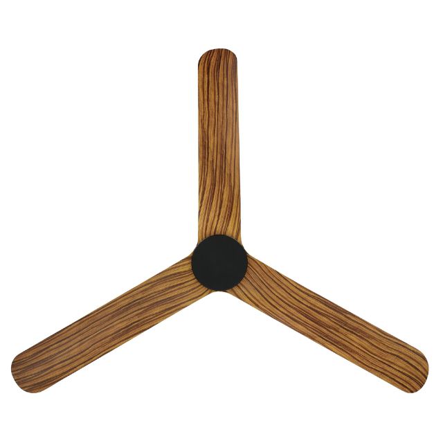 Below Eglo Iluka 60 Inch DC Fan Black Wood 20537915 - The Blue Space