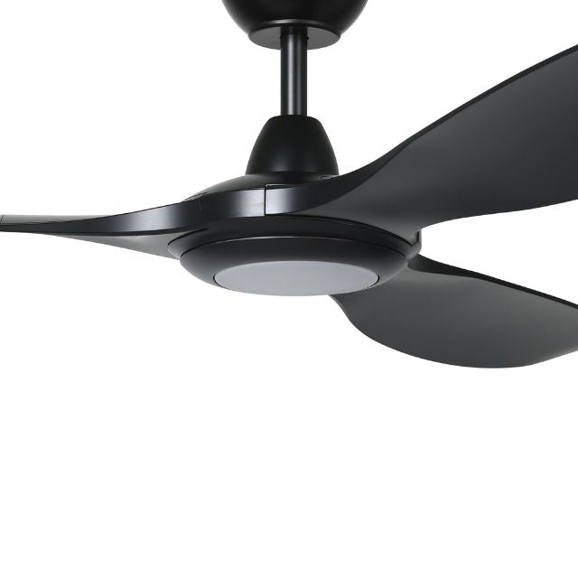 Eglo Kurrawa 60 Inch DC Fan 20W LED Tri-Col Black