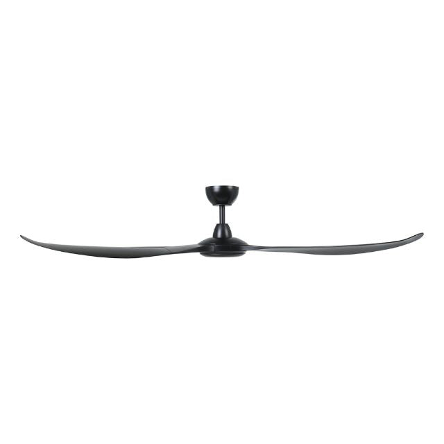 Side Eglo Kurrawa 72 Inch DC Fan 20W LED Tri-Col Black 20619102 - The Blue Space