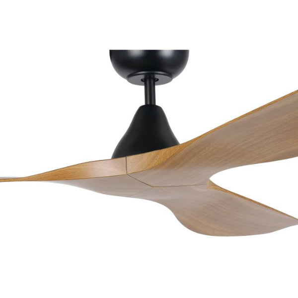 Eglo Surf 52 DC Ceiling Fan Burmese Teak/Black