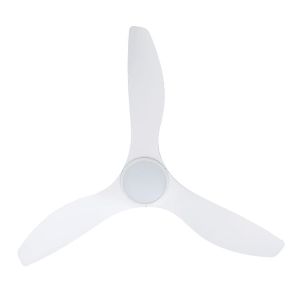 Eglo Surf 52 DC Ceiling Fan with LED Light White