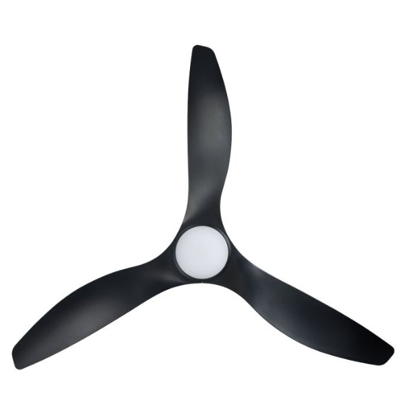 Eglo Surf 60 DC Ceiling Fan with LED Light Black