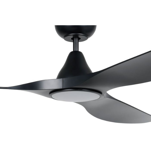 Eglo Surf 60 DC Ceiling Fan with LED Light Black