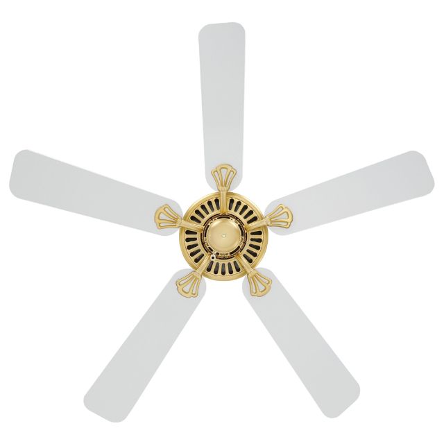 Eglo Waikiki 52 Inch AC Fan Matte Brass White
