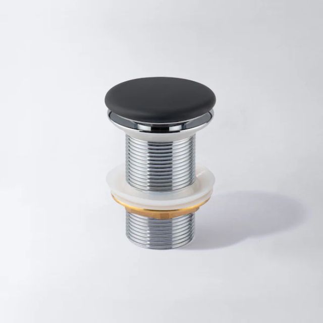 Eight Quarters Concrete Pop-up Waste - Charcoal